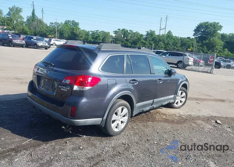 2011 Subaru Outback 2.5I Premium из США, поврежденный, VIN 4S4BRBGC5B3330126